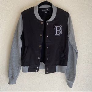 Letter B bomber jacket Sz M
